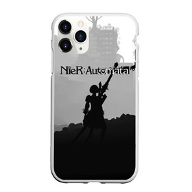 Чехол для iPhone 11 Pro матовый с принтом Nier Automata (Z) в городе Новоалтайск, Силикон |  | automata | bayonetta | drakengard | nier | nier automata | rpg | yorha | yorha 2b | компьютерная игра | ниэр | рпг