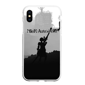 Чехол для iPhone XS Max матовый с принтом Nier Automata (Z) в городе Новоалтайск, Силикон | Область печати: задняя сторона чехла, без боковых панелей | automata | bayonetta | drakengard | nier | nier automata | rpg | yorha | yorha 2b | компьютерная игра | ниэр | рпг