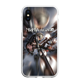 Чехол для iPhone XS Max матовый с принтом YoRHa Nier Automata (Z) в городе Новоалтайск, Силикон | Область печати: задняя сторона чехла, без боковых панелей | automata | bayonetta | drakengard | nier | nier automata | rpg | yorha | yorha 2b | компьютерная игра | ниэр | рпг