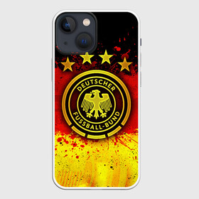 Чехол для iPhone 13 mini с принтом Сборная Германии в городе Новоалтайск,  |  | die mannschaft | германия | сборная германии | футбол | чемпионат европы | чемпионат мира
