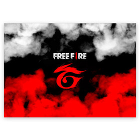 Поздравительная открытка с принтом Free Fire ? Фри Фаер в городе Новоалтайск, 100% бумага | плотность бумаги 280 г/м2, матовая, на обратной стороне линовка и место для марки
 | Тематика изображения на принте: free fire | free fire battlegrounds | garena | garena free fire | гарена | игра | фри фаер | шутер