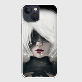 Чехол для iPhone 13 mini с принтом YoRHa | Nier (Z) в городе Новоалтайск,  |  | Тематика изображения на принте: automata | bayonetta | drakengard | nier | nier automata | rpg | yorha | yorha 2b | компьютерная игра | ниэр | рпг