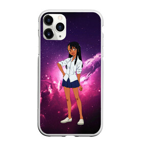 Чехол для iPhone 11 Pro Max матовый с принтом Nagatoro в городе Новоалтайск, Силикон |  | love | naratoro | school | space | нагаторо