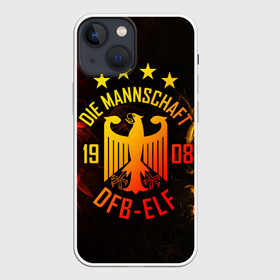 Чехол для iPhone 13 mini с принтом Сборная Германии в городе Новоалтайск,  |  | die mannschaft | германия | сборная германии | футбол | чемпионат европы | чемпионат мира