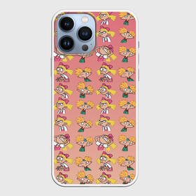 Чехол для iPhone 13 Pro Max с принтом Арнольд и Хельга в городе Новоалтайск,  |  | Тематика изображения на принте: арнольд | мульсериалы | мультсериалы 90х | никелодеон | нулевые | хельга патаки