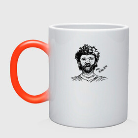 Кружка хамелеон с принтом Mo SALAH кричащий портрет в городе Новоалтайск, керамика | меняет цвет при нагревании, емкость 330 мл | Тематика изображения на принте: basel | champion | chelsea | fifa | lfc | liverpool | mo salah | mohamed salah | mokawloon | roma | soccer | uefa | базель | египет | ливерпуль | лига чемпионов | лфк | мокавлун | мохаммед салах | рома | уефа | фифа | футбол