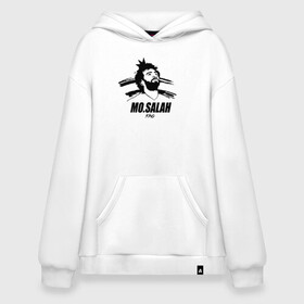 Худи SuperOversize хлопок с принтом MO.SALAH KING в городе Новоалтайск, 70% хлопок, 30% полиэстер, мягкий начес внутри | карман-кенгуру, эластичная резинка на манжетах и по нижней кромке, двухслойный капюшон
 | Тематика изображения на принте: basel | champion | chelsea | fifa | lfc | liverpool | mo salah | mohamed salah | mokawloon | roma | soccer | uefa | базель | египет | ливерпуль | лига чемпионов | лфк | мокавлун | мохаммед салах | рома | уефа | фифа | футбол