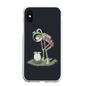 Чехол для iPhone XS Max матовый с принтом Bonsticks 2 в городе Новоалтайск, Силикон | Область печати: задняя сторона чехла, без боковых панелей | alien | art | bonsticks | bonsticks 2 | drawing | egg | game | man | space | spacesuit | арт | бонстики | бонстики 2 | игра | космос | рисунок | скафандр | человечек | чужой | яйцо