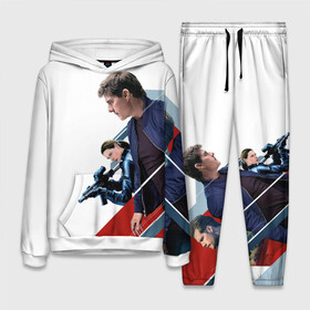 Женский костюм 3D (с толстовкой) с принтом Mission: Impossible Art в городе Новоалтайск,  |  | Тематика изображения на принте: актер | миссия невыполнима | фильм