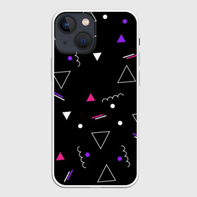 Чехол для iPhone 13 mini с принтом Фигуры в городе Новоалтайск,  |  | абстракция | геометрические фигуры | детский | треугольник | школа