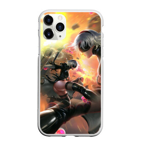 Чехол для iPhone 11 Pro Max матовый с принтом 2B | Nier Automata (Z) в городе Новоалтайск, Силикон |  | Тематика изображения на принте: 2b | automata | bayonetta | drakengard | nier | nier automata | rpg | yorha | yorha 2b | компьютерная игра | ниэр | рпг