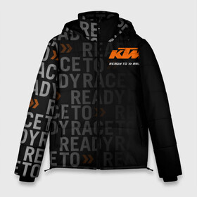 Мужская зимняя куртка 3D с принтом KTM MOTORCYCLES / КТМ МОТОЦИКЛЫ в городе Новоалтайск, верх — 100% полиэстер; подкладка — 100% полиэстер; утеплитель — 100% полиэстер | длина ниже бедра, свободный силуэт Оверсайз. Есть воротник-стойка, отстегивающийся капюшон и ветрозащитная планка. 

Боковые карманы с листочкой на кнопках и внутренний карман на молнии. | Тематика изображения на принте: ktm | ktm duke | motorcycle. | байк | байкер | ктм | ктм дюк | мотоспорт | мототехника | мотоцикл | мотоциклист | скутер