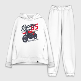 Женский костюм хлопок Oversize с принтом Racing 85 Freedom в городе Новоалтайск,  |  | bike | custom | байк | байкер | кастом | мото | мотокросс | мотоцикл | скорость