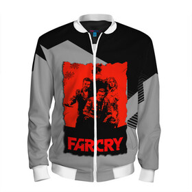 Мужской бомбер 3D с принтом FARCRY в городе Новоалтайск, 100% полиэстер | застегивается на молнию, по бокам два кармана без застежек, по низу бомбера и на воротнике - эластичная резинка | farcry | fc 5 | fc5 | фар край