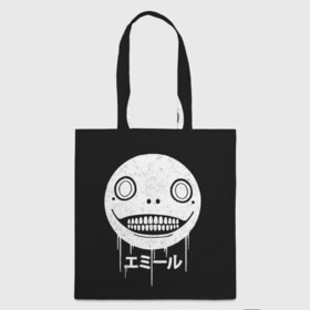 Шоппер 3D с принтом Emil (Nier: Automata) в городе Новоалтайск, 100% полиэстер | Плотность: 200 г/м2; Размер: 34×35 см; Высота лямок: 30 см | 2a | 2б | ahegao | anime | automata | b2 | cyber | emil | girl | girls | glitch | hikka | neon | nier | senpai | smile | waifu | yorha | а2 | аниме | ахегао | вайфу | глитч | глич | девушка | кибер | манга | неон | семпай | сенпай | смайл | 