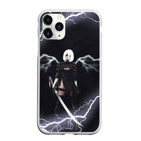 Чехол для iPhone 11 Pro Max матовый с принтом Nier Automata | 2b Light (Z) в городе Новоалтайск, Силикон |  | Тематика изображения на принте: 2b | automata | bayonetta | drakengard | nier | nier automata | rpg | yorha | yorha 2b | компьютерная игра | ниэр | рпг
