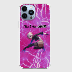 Чехол для iPhone 13 Pro Max с принтом YoRHa Light | Nier Automata (Z) в городе Новоалтайск,  |  | Тематика изображения на принте: 2b | automata | bayonetta | drakengard | nier | nier automata | rpg | yorha | yorha 2b | компьютерная игра | ниэр | рпг