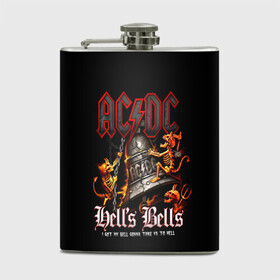 Фляга с принтом AC DC Hells Bells в городе Новоалтайск, металлический корпус | емкость 0,22 л, размер 125 х 94 мм. Виниловая наклейка запечатывается полностью | ac dc | acdc | back in black | columbia | epic | force | guitar | pop | rock | vevo | ангус | ангус янг | ас дс | асдс | блюз | бон скотт | брайан джонсон | дэйв эванс | клифф уильямс | крис слейд | малькольм янг | рок | стиви янг | фил радд