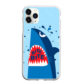 Чехол для iPhone 11 Pro матовый с принтом Акула bite в городе Новоалтайск, Силикон |  | shark | акула | акулы | жители | клыки | море | морские | океан | рыба