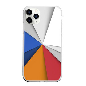 Чехол для iPhone 11 Pro матовый с принтом Трегоугольник в городе Новоалтайск, Силикон |  | color | иллюстрация | треугольник | узоры | цвета