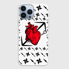 Чехол для iPhone 13 Pro Max с принтом Ninja в городе Новоалтайск,  |  | ninja | кунай | мода | ниндзя | популярные | сердце | сюрикен | тренд