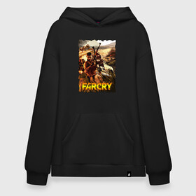 Худи SuperOversize хлопок с принтом FARCRY Fortune’s в городе Новоалтайск, 70% хлопок, 30% полиэстер, мягкий начес внутри | карман-кенгуру, эластичная резинка на манжетах и по нижней кромке, двухслойный капюшон
 | farcry | fc 5 | fc5 | фар край