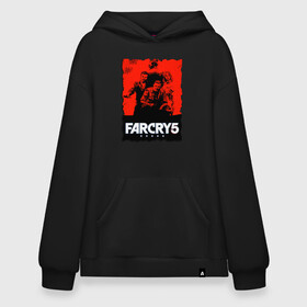 Худи SuperOversize хлопок с принтом FARCRY  | ФАРКРАЙ  в городе Новоалтайск, 70% хлопок, 30% полиэстер, мягкий начес внутри | карман-кенгуру, эластичная резинка на манжетах и по нижней кромке, двухслойный капюшон
 | farcry | fc 5 | fc5 | фар край