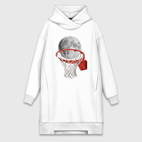 Платье-худи хлопок с принтом Planet basketball в городе Новоалтайск,  |  | basketball | game | nba | sport | streetball | баскетбол | баскетболист | игра | игрок | космос | мяч | нба | планета | спорт | стритбол | тренер