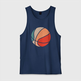Мужская майка хлопок с принтом The Ball в городе Новоалтайск, 100% хлопок |  | basketball | game | nba | sport | streetball | баскетбол | баскетболист | игра | игрок | мяч | нба | спорт | стритбол | тренер