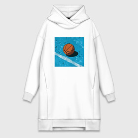 Платье-худи хлопок с принтом Streetball в городе Новоалтайск,  |  | basketball | game | nba | sport | streetball | баскетбол | баскетболист | игра | игрок | мяч | нба | спорт | стритбол | тренер