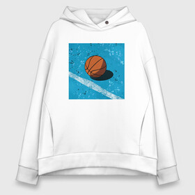 Женское худи Oversize хлопок с принтом Streetball в городе Новоалтайск, френч-терри — 70% хлопок, 30% полиэстер. Мягкий теплый начес внутри —100% хлопок | боковые карманы, эластичные манжеты и нижняя кромка, капюшон на магнитной кнопке | basketball | game | nba | sport | streetball | баскетбол | баскетболист | игра | игрок | мяч | нба | спорт | стритбол | тренер