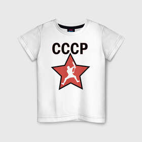 Детская футболка хлопок с принтом Трюковый самокат СССР в городе Новоалтайск, 100% хлопок | круглый вырез горловины, полуприлегающий силуэт, длина до линии бедер | прорайдер | райдер | самокат | самокат фристайл | скутер | скутерист | стрит | трюк | трюковой самокат | трюковый самокат | фристайл | хипстер | экстремальный спорт | экстрим