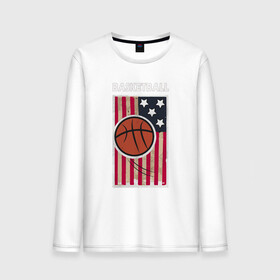 Мужской лонгслив хлопок с принтом USA Basketball в городе Новоалтайск, 100% хлопок |  | basketball | game | nba | sport | streetball | баскетбол | баскетболист | игра | игрок | мяч | нба | спорт | стритбол | тренер
