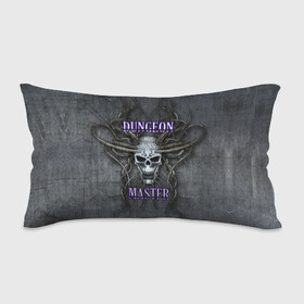 Подушка 3D антистресс с принтом DM Dungeon Master SKULL в городе Новоалтайск, наволочка — 100% полиэстер, наполнитель — вспененный полистирол | состоит из подушки и наволочки на молнии | dd | dm | dungeon master | dungeons and dragons | skull | днд | мастер подземелий | подземелья и драконы
