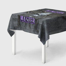 Скатерть 3D с принтом DM Dungeon Master SKULL в городе Новоалтайск, 100% полиэстер (ткань не мнется и не растягивается) | Размер: 150*150 см | dd | dm | dungeon master | dungeons and dragons | skull | днд | мастер подземелий | подземелья и драконы