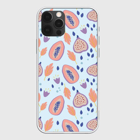 Чехол для iPhone 12 Pro Max с принтом Папайя в городе Новоалтайск, Силикон |  | papaya | морская | папайя | паттерн | с папаем | фрукт