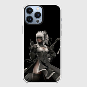 Чехол для iPhone 13 Pro Max с принтом Nier: Automata в городе Новоалтайск,  |  | Тематика изображения на принте: automata | game | nier | robots | yorha | андроид | аниме | воин | девушка | игра | нир | робот | самурай | экшн