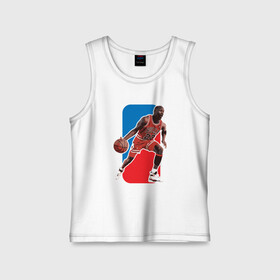 Детская майка хлопок с принтом NBA - Jordan в городе Новоалтайск,  |  | basketball | bulls | chicago | game | jordan | michael | nba | sport | streetball | баскетбол | баскетболист | буллс | джордан | игра | игрок | майкл | мяч | нба | спорт | стритбол | тренер | чикаго