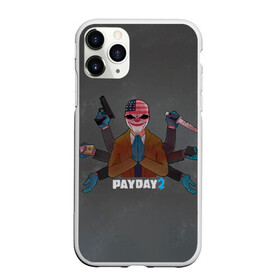 Чехол для iPhone 11 Pro матовый с принтом Dallas в городе Новоалтайск, Силикон |  | game | games | pay day | payday | бандиты | грабители | зфн вфн | игра | игры | пэй дэй