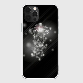 Чехол для iPhone 12 Pro Max с принтом Медуза на черном в городе Новоалтайск, Силикон |  | Тематика изображения на принте: jellyfish | medusa | жители | медуза | медузы | морские | океан