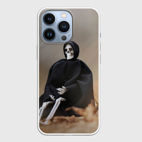 Чехол для iPhone 13 Pro с принтом Сидячий Скелет в городе Новоалтайск,  |  | bones | игрушка | кукла | разное | скелет | череп
