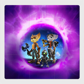 Магнитный плакат 3Х3 с принтом Ratchet & Clank 2 Rift Apart в городе Новоалтайск, Полимерный материал с магнитным слоем | 9 деталей размером 9*9 см | Тематика изображения на принте: action | animals | nextgen | pc | playstation | ps 5 | ratchet and clank rift apart | robot | sony | steam | top | valve | video games | weapon | xbox | валв | видео игры | животные | иксбокс | некстген | оружие | пк | плейстейшен | пс 5 | робот 
