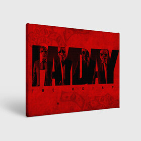 Холст прямоугольный с принтом PAYDAY The Heist в городе Новоалтайск, 100% ПВХ |  | game | games | pay day | payday | бандиты | грабители | зфн вфн | игра | игры | пэй дэй