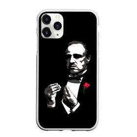 Чехол для iPhone 11 Pro матовый с принтом Крёстный Отец | The Godfather в городе Новоалтайск, Силикон |  | Тематика изображения на принте: corleone | dad | don | father | gangster | godfather | mafia | rose | the | vito | вито | гангстер | дон | корлеоне | крёстный | криминал | мафиози | мафиозник | мафия | отец | роза