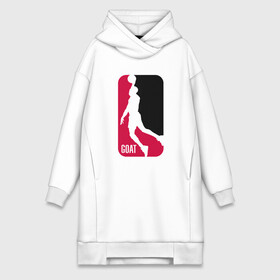 Платье-худи хлопок с принтом Jordan GOAT в городе Новоалтайск,  |  | basketball | bulls | chicago | game | jordan | michael | nba | sport | streetball | баскетбол | баскетболист | буллс | джордан | игра | игрок | майкл | мяч | нба | спорт | стритбол | тренер | чикаго