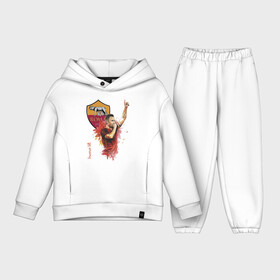 Детский костюм хлопок Oversize с принтом Francesco Totti, Roma в городе Новоалтайск,  |  | Тематика изображения на принте: football | legend | roma | totti | италия | легенда | тотти | футбол