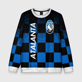 Детский свитшот 3D с принтом FC ATALANTA / ФК АТАЛАНТА в городе Новоалтайск, 100% полиэстер | свободная посадка, прямой крой, мягкая тканевая резинка на рукавах и понизу свитшота | atalanta bergamasca calcio | fifa | football | football club. | sport | uefa | английская премьер лига | аталанта | лига финал | матч | спорт | уефа | финал | фифа | футбол | футбольный клуб