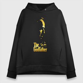 Женское худи Oversize хлопок с принтом Крестный отец the godfather в городе Новоалтайск, френч-терри — 70% хлопок, 30% полиэстер. Мягкий теплый начес внутри —100% хлопок | боковые карманы, эластичные манжеты и нижняя кромка, капюшон на магнитной кнопке | corleone | gotfather | the godfather | vito andolini corleone | дон вито корлеоне | карлеоне | крестный отец | мафия | татталья