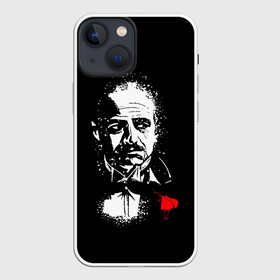 Чехол для iPhone 13 mini с принтом The Godfather   Крестный отец в городе Новоалтайск,  |  | corleone | gotfather | the godfather | vito andolini corleone | дон вито корлеоне | карлеоне | крестный отец | мафия | старые фильмы | татталья