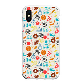 Чехол для iPhone XS Max матовый с принтом Спорт в городе Новоалтайск, Силикон | Область печати: задняя сторона чехла, без боковых панелей | sport | баскетбол | бейсбол | биатлон | бокс | боулинг | волейбол | гольф | зож | крикет | легкая атлетика | лыжный спорт | мма | плавание | регби | спорт | спортсмен | теннис | тяжелая атлетика